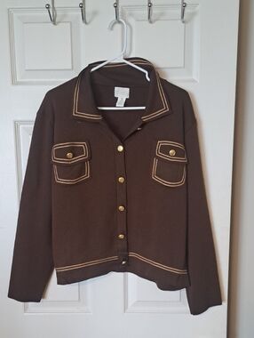 H&M Chocolate Brown Knit Sweater